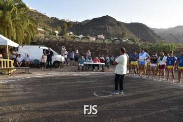 Luchada canaria y espectáculo de Maestro Florido en Lomo Magullo/Francisco Javier Santana.